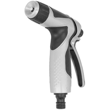 Garden Hose Nozzle, Car Wash Watering Gun Mist High Pressure Metal Water Gun Gardening Garden Water Gun Adjustable Home Lawn Irrigation (1/5)