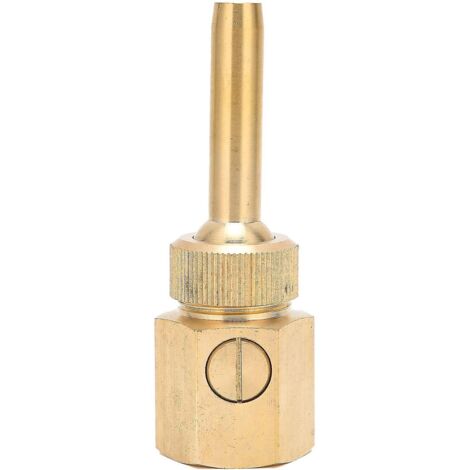 Adjustable Brass Jet Fountain Nozzle Pond Spray Head Straight Stream Water Feature Valve 25mm 3/4 Inch Internal Thread Durable Design for Outdoor Pool (1/5)
