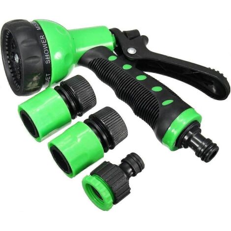 Garden Hose Spray Gun 8 Function Spray Nozzle Gun Hand Sprayer Water Sprinklers SZRH (1/3)