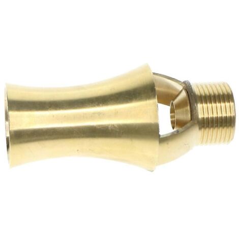 Brass Garden Fountain Water Nozzle Cedar Shaped Sprinkler Spray Head (1/5)