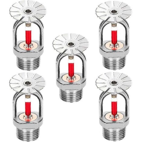 5pc Sprinkler 3/4 Inch Pendent Type 155 Down 68 Sprinkler 3/4" Npt For Home Building