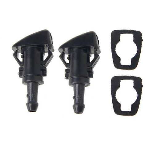 2 Pcs Windshield Washer Wiper Water Spray Nozzle For Chrysler 300C Dodge (1/5)