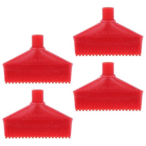 1/4" Thread Size, Flat Wind Jet Air Blowing Nozzle Spray Red 70mm X4 (1/5)
