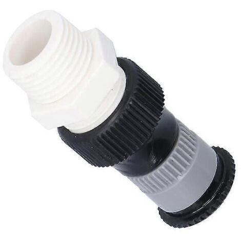 Landscape Nozzle Female Thread Fountain Nozzle Brass Adjustable Water Spray Head With Valve For Pond (1/4)