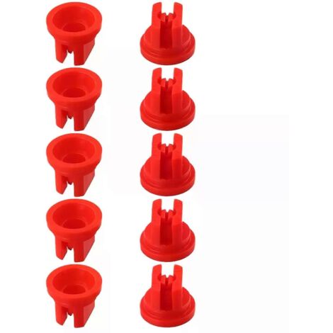 10pcs Fan-Shaped Knapsack Sprayer Nozzle Spraying Tips Agriculture Fruit Misting Sprinkler Atomization Garden Accessories (1/5)