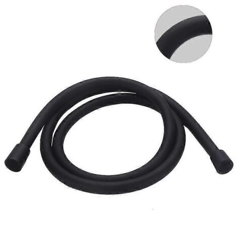 High Pressure Resistant Pvc1.5 Mia Light Black Bathroom Splash Shower Hose (1/2)
