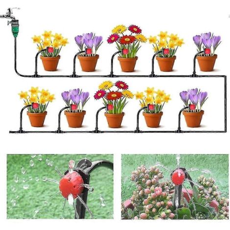 25m Irrigation Kit, Irrigation System, Suitable For Garden Irrigation (1/3)