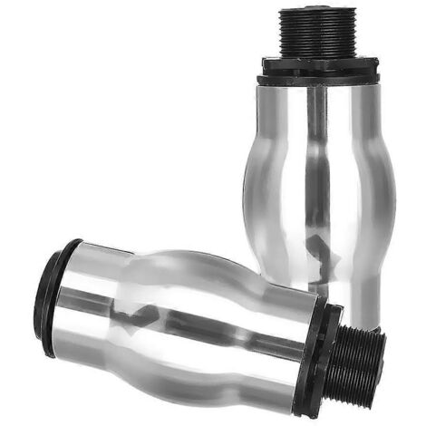 2x DN25 Stainless Steel Foam Jet Water Fountain Nozzle Spray Sprinkler Head (1/4)