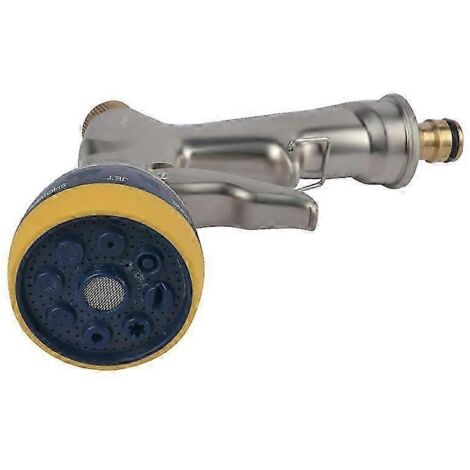 High pressure metal nozzle for garden hose (1/4)