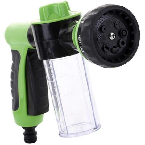Foam Sprayer Nozzle, Garden Hose, Soap Dispenser Gun, Car Wash, Pets, Plants (1/5)
