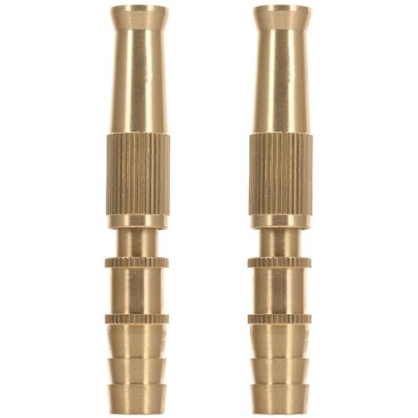 Gardening Sprayer Brass Nozzle Hose Nozzle for Watering 2Pcs Brass Nozzles (1/5)