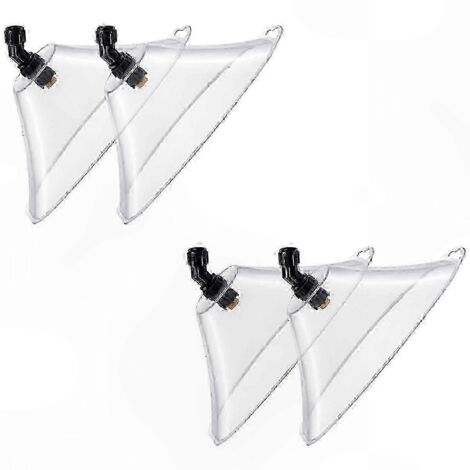 4-Pack High-Pressure Atomizing Nozzles with Windproof Hood for Gardening Spray Tasks szrh21 (1/5)