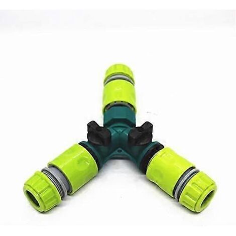 Set of 3 Y connectors for 16 mm garden hose (1/2)