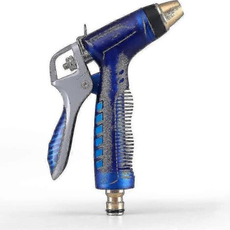 heavy duty brass spray gun for garden hose watering plants (1/5)