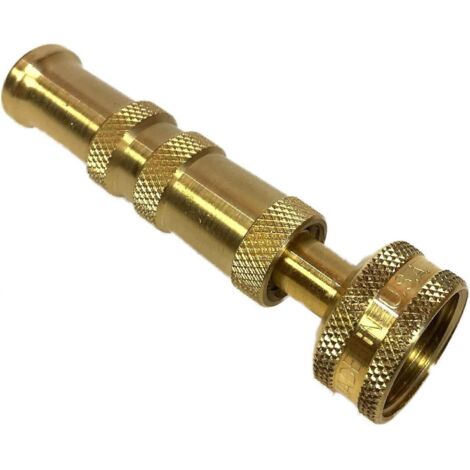 Brass Hose Nozzle - Made in the U.S.A. (1/5)