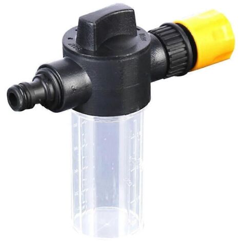 100ML Water Foam Pot Garden Hose Foam Lance Clean Washing Foamer Car Wash Water Gun Soap Foam Spray Bottle Cleaning Tool (1/5)