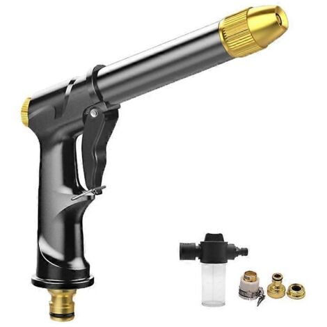 High-pressure Water Gun For Cleaning Car Wash Washer Garden Watering Hose Nozzle Sprinkler Foam Water (1/5)