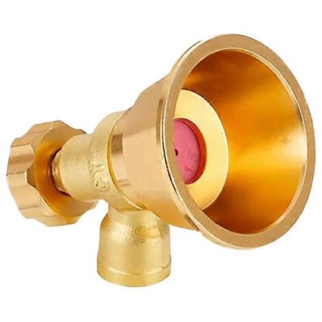 14MM Adjustable Brass Nozzle Spray compatible with Agricultural Atomization Air Vortex High Pressure Nozzle Windproof Sprayer Gardening Tool (1/5)