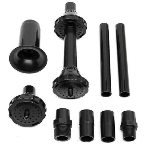 9Pcs Small Fountain Nozzle Kit Water Fountain Nozzle Heads For Pond Fountain Submersible Pump Pool (1/5)