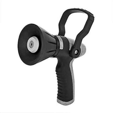 Heavy Metal Bell Mouth Garden Watering Sprayer Adjustable Water Pressure Watering Hose Nozzle High Pressure Water Spray (1/4)