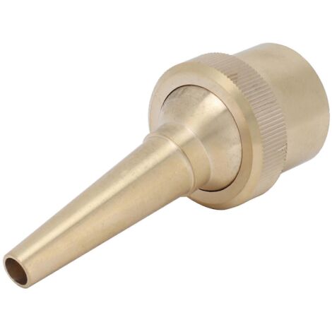 Female Thread Brass Fountain Nozzle Adjustable Direction Jet Water Spray Head for LandscapingG3/4 25mm (1/5)