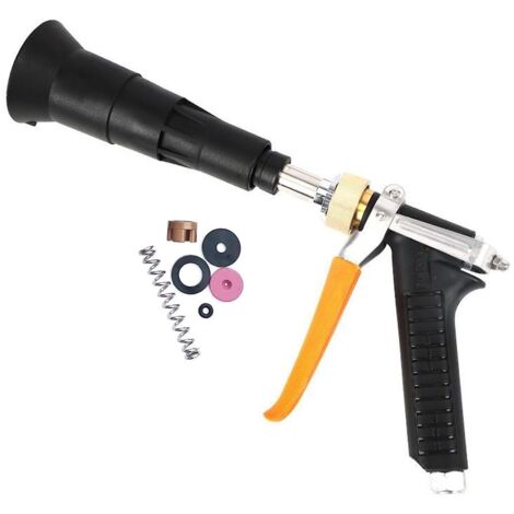 Garden Hose Nozzle Garden Irrigation Sprinkler Portable Watering Sprayer Water Hose Nozzle Sprayer Head for Washing Cars Lawn (1/5)