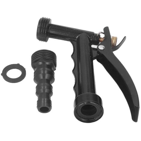 Handheld Water Nozzle 5.5in Zinc Alloy Wear Resistant Anti Leakage Hand Watering Nozzle for Replacement (1/5)