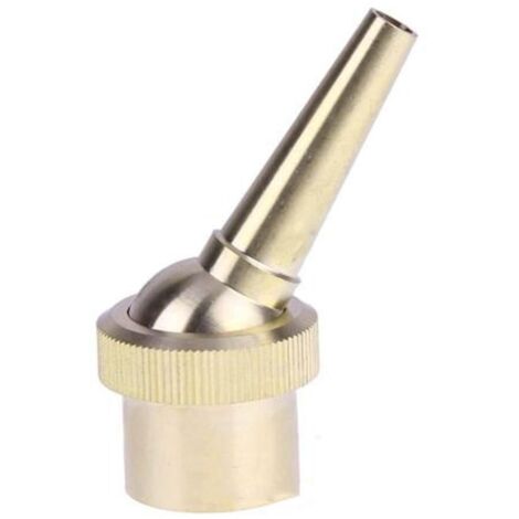 Brass Straight Garden Fountain Water Nozzle Sprinkler Spray Head DN25 (1/5)