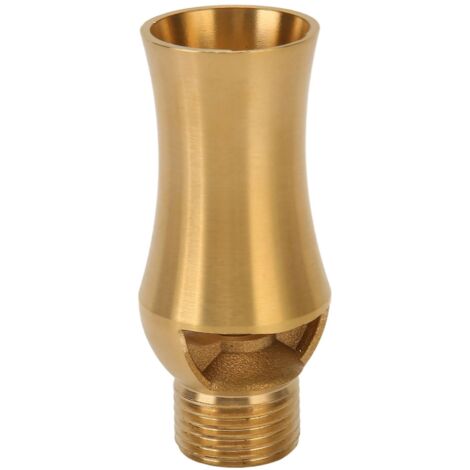 Fountain Nozzle G1/2" Male Thread Brass Ice Tower Spray Water Feature Durable Decorative Landscape Fountain Spray Hea (1/5)