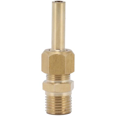 Fountain Nozzle Brass Adjustable Sprinkler Spray Head Garden Parks Pond DecorationMale Thread G1/4 (1/5)