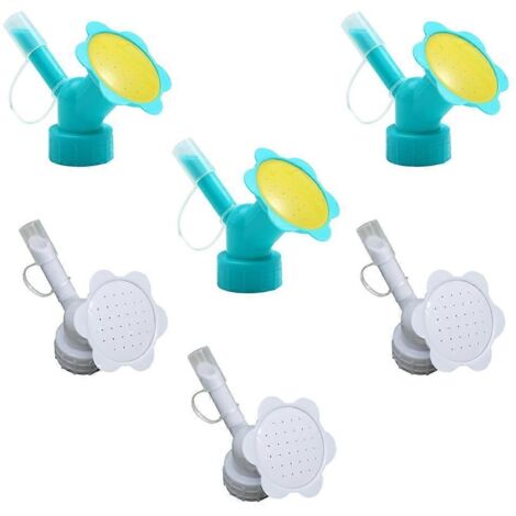 Gardening Supplies Watering Pot Sprayer with 6Pcs Plastic Nozzles (1/5)