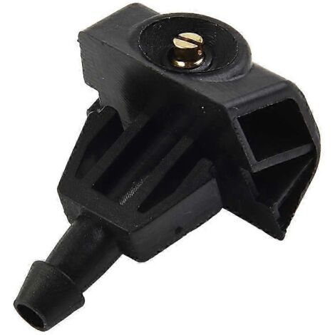 1pc Spray Nozzle Spray Nozzle Washer Wiper 2006 2013 28932-9U000 Black For Nissan Note Sprayer Jet Direct Fit (1/4)