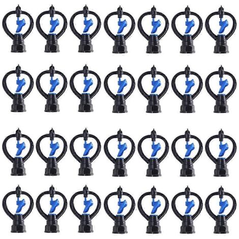 50PCS Butterfly Sprinkler Automatic External Wire Impeller Nozzle 360 Degree Automatic Rotation Spri Edition 0703 (1/5)