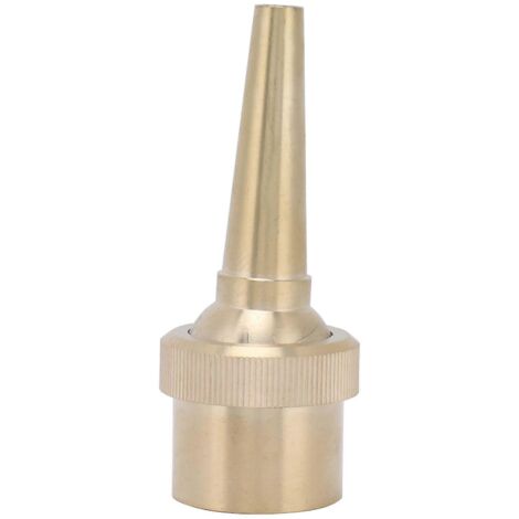 Female Thread Brass Fountain Nozzle Adjustable Direction Jet Water Spray Head for LandscapingG1 32mm (1/5)