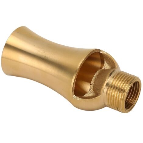 Pond Sprinkler Water Fountain Nozzle Copper Ice Tower Cascade Cedar Spray Head for Garden Pond G1/2 G3/4 Universal 9.5cm (1/5)