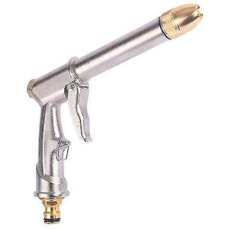 Household Metal Aluminum Alloy Car Wash Water Gun High Pressure Water Gun Watering Flowers Rinsing Floor Car Wash Tool (1/5)