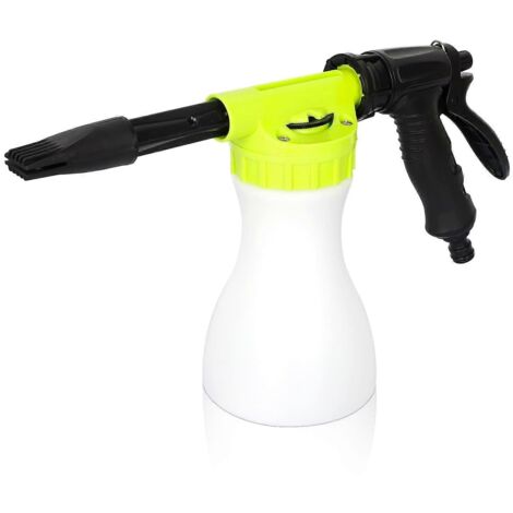 900ml Adjustable Spray Gun Connected to Universal Garden Hose (1/5)