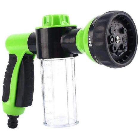 foam sprayer garden water hose foam nozzle soap dispenser gun for car washing pets shower plants watering (1/5)