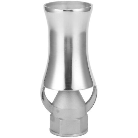 Stainless Steel Cedar Shaped Fountain Nozzle Adjustable Water Spray Head Pond SprinklerG1 Female Thread dn25YMJJ (1/5)