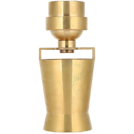 Water Fountain Nozzle Head Spray 1.5 Inch Internal Thread Brass Easy to Install Ice Tower Nozzle for Pond and Fountains (1/5)