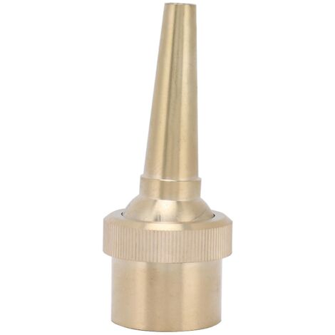 Brass Fountain Nozzle Female Thread Adjustable Direction Water Spray Head for Landscaping G1 32mm (1/4)