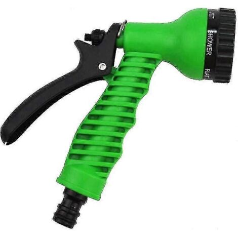 2025 Multi-function Plastic Garden Hose Pipe Nozzle Adjustable Garden Spray Nozzle Gun Anti-leak Heavy Duty Spray Nozzle Real Gun Garden Hose Attachme (1/5)
