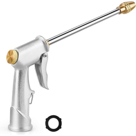 2025 Newest Garden Hose Nozzle, High Pressure Water Hose Nozzle Sprayer, Fits 3/4 Inch Gar (1/5)