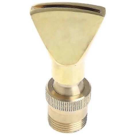 3/4" Dn20 Fan Shape Spring Fountain Nozzle for Pond Spray Head (1/5)