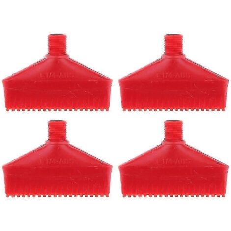 1/4" Thread size, Flat Wind Jet Air Blowing Nozzle Spray Red 70mm x4 hr (1/5)