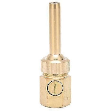 Brass Fountain Nozzle with Adjustable Water Spray, Female Thread, for Pond 1/2 20mm (1/5)