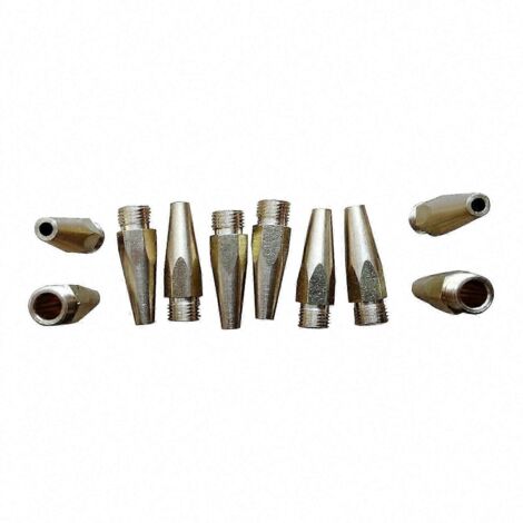 10PCS Metal Tip Nozzle For Sandblaster Gun Replacement For Spray Gun Kit FT (1/3)