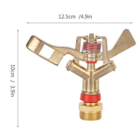 G3/4in 25mm Zinc Alloy Rocker Arm Sprinkler Nozzle Head 1PCS (1/4)