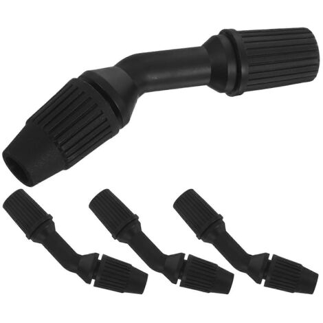 Uniform Spray Conical Spray Accessories for Garden and Agricultural Use in Black Plastic with Easy Installation 4Pcs (1/5)