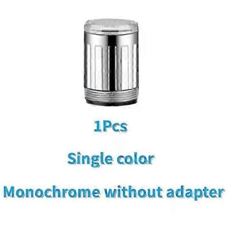 LED Water Faucet Color Changing Temperature Sensor Shower Tap Kitchen Bathroom Faucet Nozzle Head Adaptor (1/5)